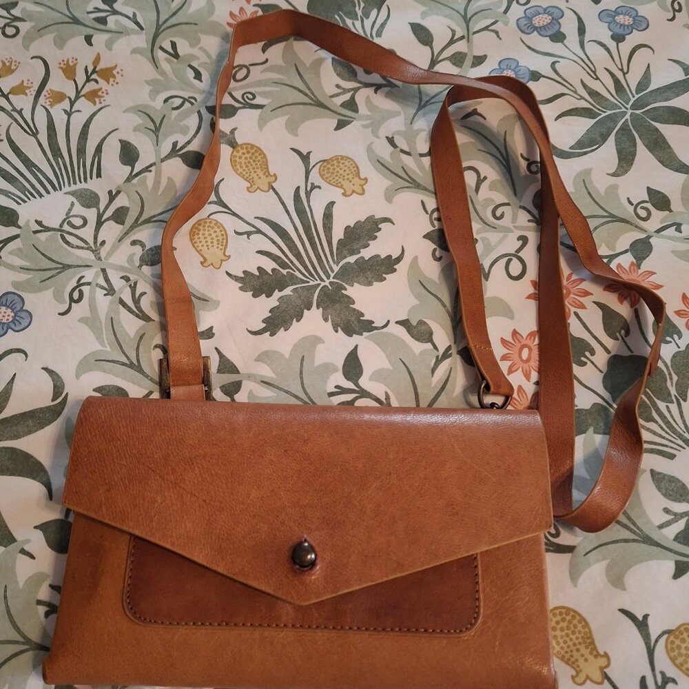 Noonday Collection Leather Crossbody Purse